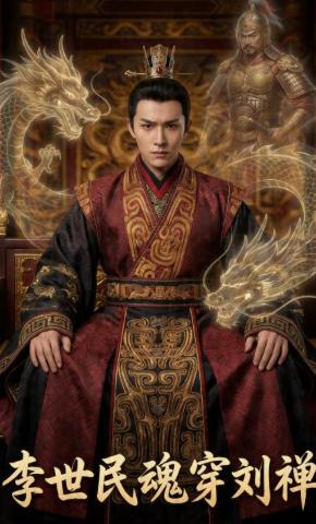 短剧《李世民魂穿刘禅》海报