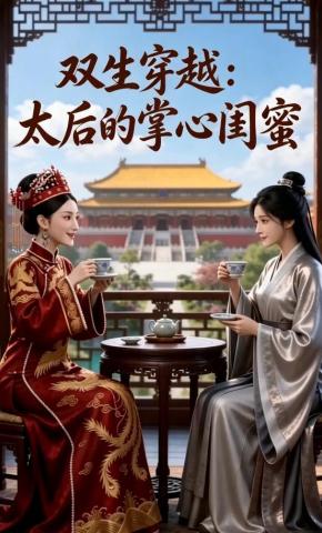 短剧《双生穿越：太后的掌心闺蜜》海报