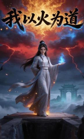 短剧《我以火为道》海报