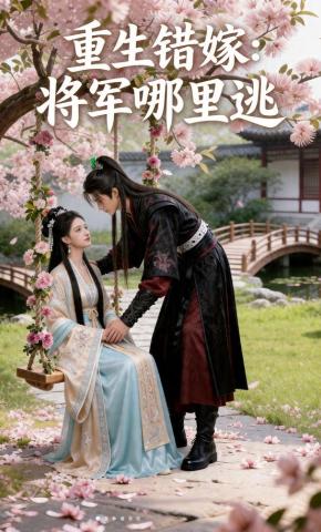 短剧《重生错嫁：将军哪里逃》海报