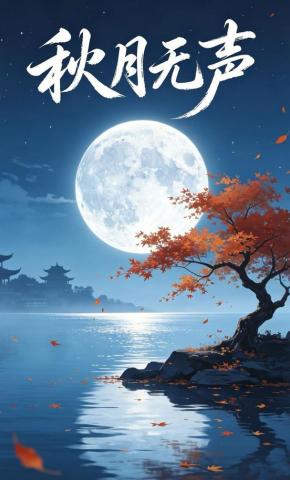 短剧《秋月无声》海报