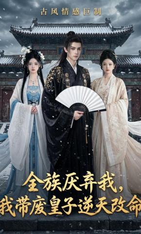 短剧《全族厌弃我，我带废皇子逆天改命》海报