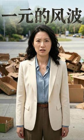 短剧《一元的风波》海报