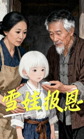 短剧《雪娃报恩》海报