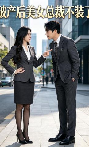 短剧《破产后美女总裁不装了》海报