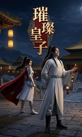 短剧《璀璨皇子》海报