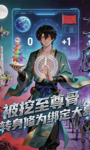 短剧《被挖至尊骨，转身修为绑定大夏》海报