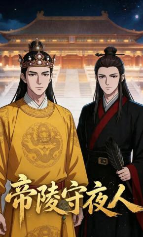 短剧《帝陵守夜人》海报