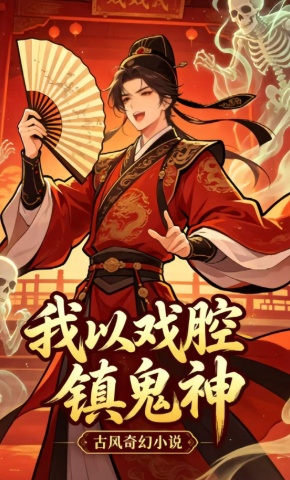 短剧《我以戏腔镇鬼神》海报