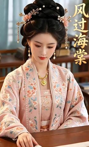 短剧《风过海棠》海报