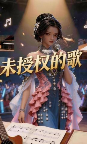 短剧《未授权的歌》海报