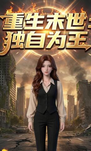 短剧《重生末世：独自为王》海报
