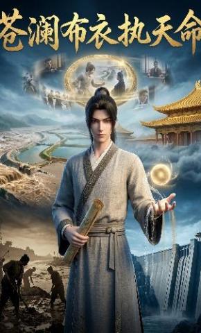 短剧《苍澜布衣执天命》海报