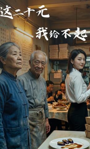短剧《这二十元，我给不起》海报