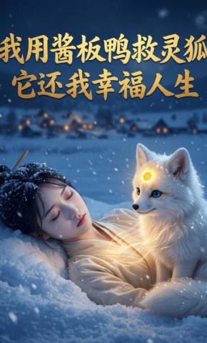 短剧《我用酱板鸭救灵狐，它还我幸福人生》海报