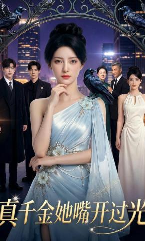 短剧《真千金她嘴开过光》海报