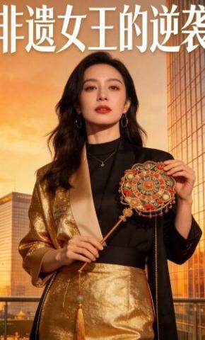 短剧《非遗女王的逆袭》海报