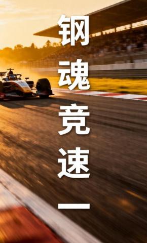 短剧《钢魂竞速一》海报