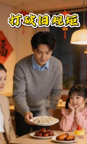 短剧《打破旧规矩》海报