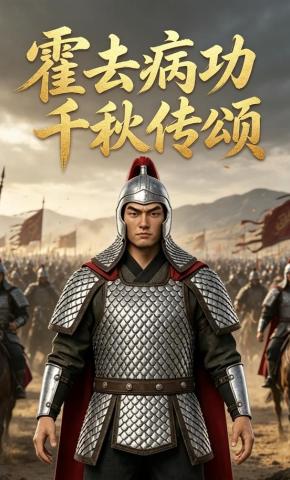 短剧《霍去病功千秋传颂》海报