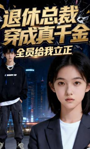 短剧《退休总裁穿成真千金，全员给我立正》海报