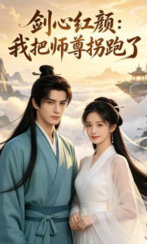 短剧《剑心红颜：我把师尊拐跑了》海报