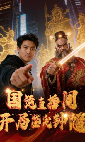 短剧《国运直播间开局鉴定钟馗》海报