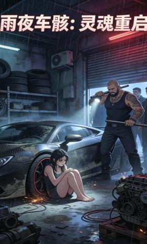 短剧《雨夜车骸：灵魂重启》海报