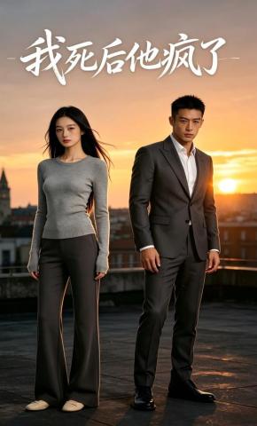 短剧《我死后他疯了》海报