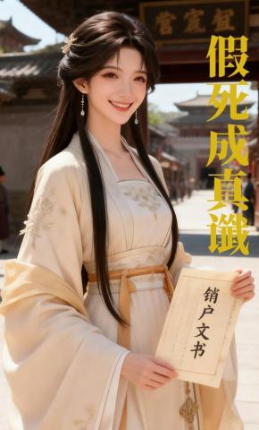 短剧《假死成真谶》海报