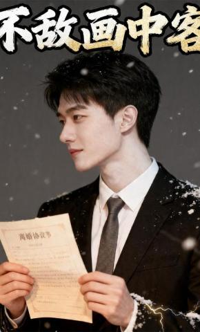 短剧《不敌画中客》海报