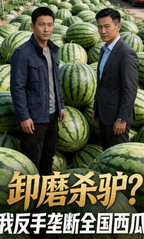 短剧《卸磨杀驴？我反手垄断全国西瓜》海报