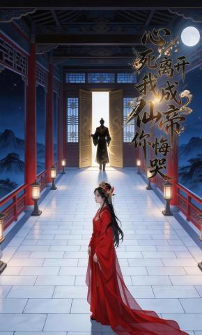 短剧《心死离开，我成仙帝你悔哭》海报