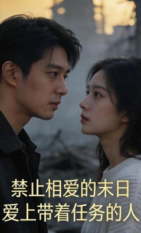 短剧《禁止相爱的末日爱上带着任务的人》海报