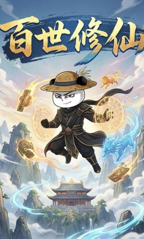 短剧《百世仙途》海报