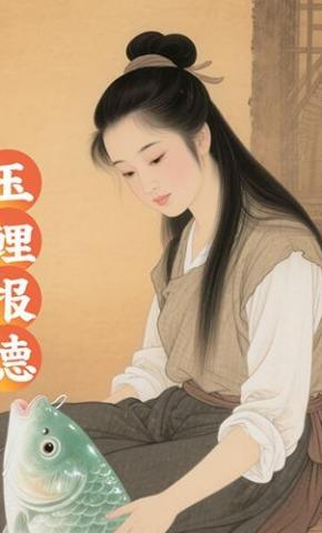 短剧《玉鲤报德》海报