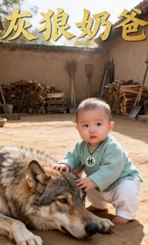 短剧《灰狼奶爸》海报
