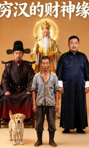 短剧《穷汉的财神缘》海报