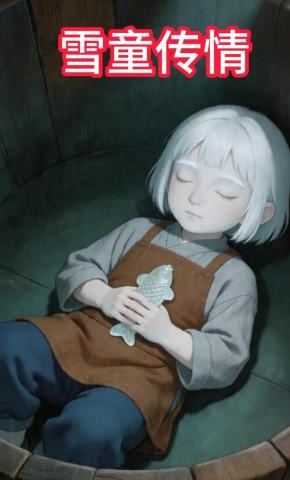 短剧《雪童传情》海报