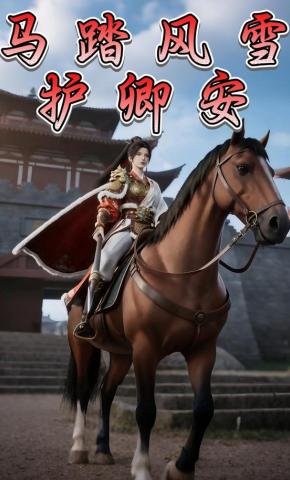 短剧《马踏风雪护卿安》海报