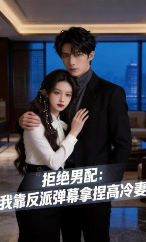 短剧《拒绝男配：我靠反派弹幕拿捏高冷妻》海报