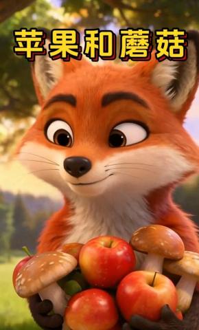 短剧《苹果和蘑菇》海报