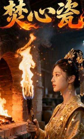 短剧《焚心瓷》海报