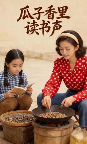 短剧《瓜子香里读书声》海报