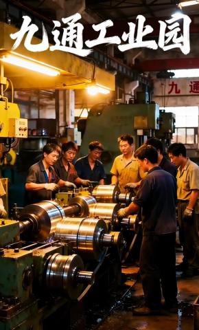 短剧《九通工业园》海报