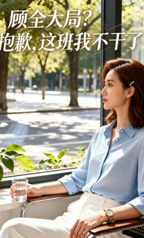 短剧《顾全大局？抱歉，这班我不干了》海报
