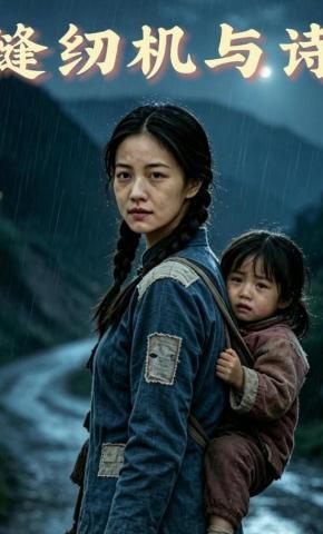 短剧《缝纫机与诗》海报