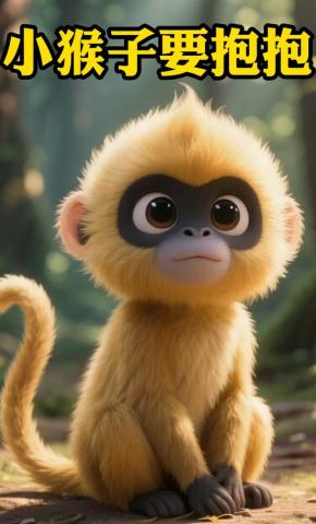 短剧《小猴子要抱抱》海报