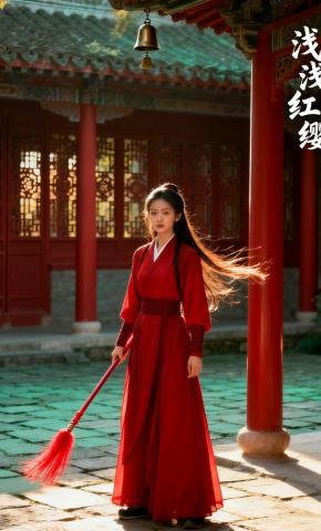 短剧《浅浅红缨》海报