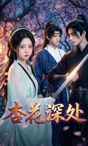 短剧《杏花深处》海报